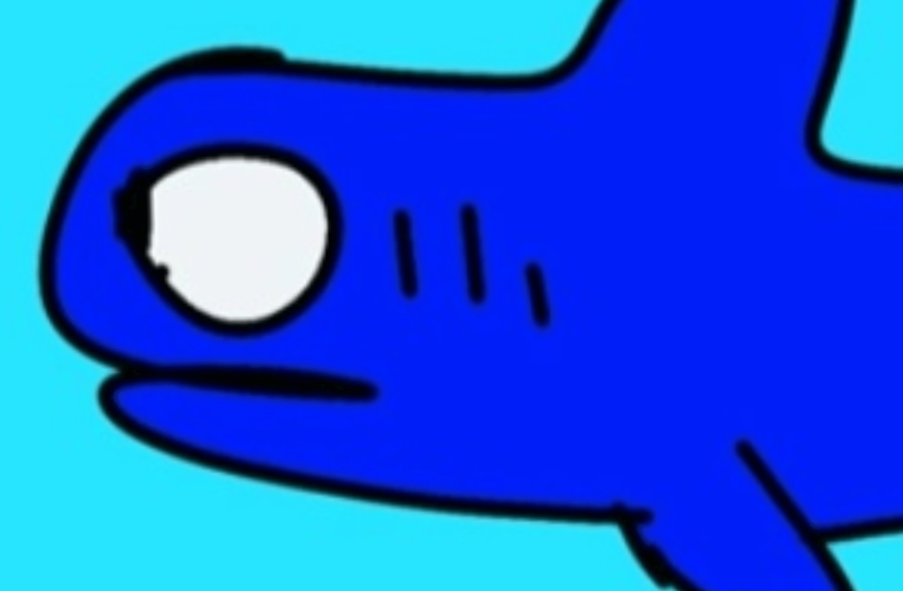 Drawing shark (pororo)
