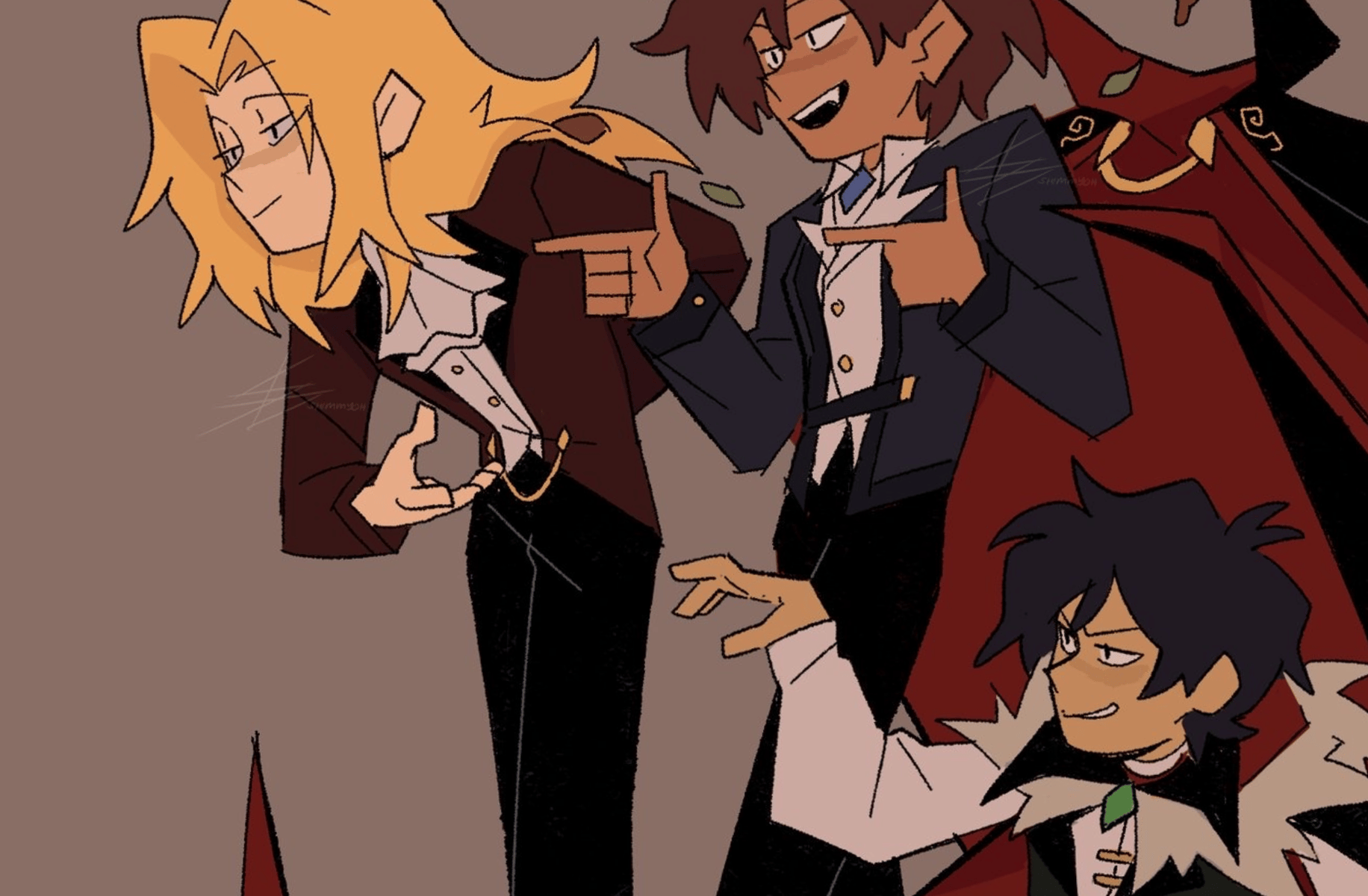 Calamity Trio (Vampire AU