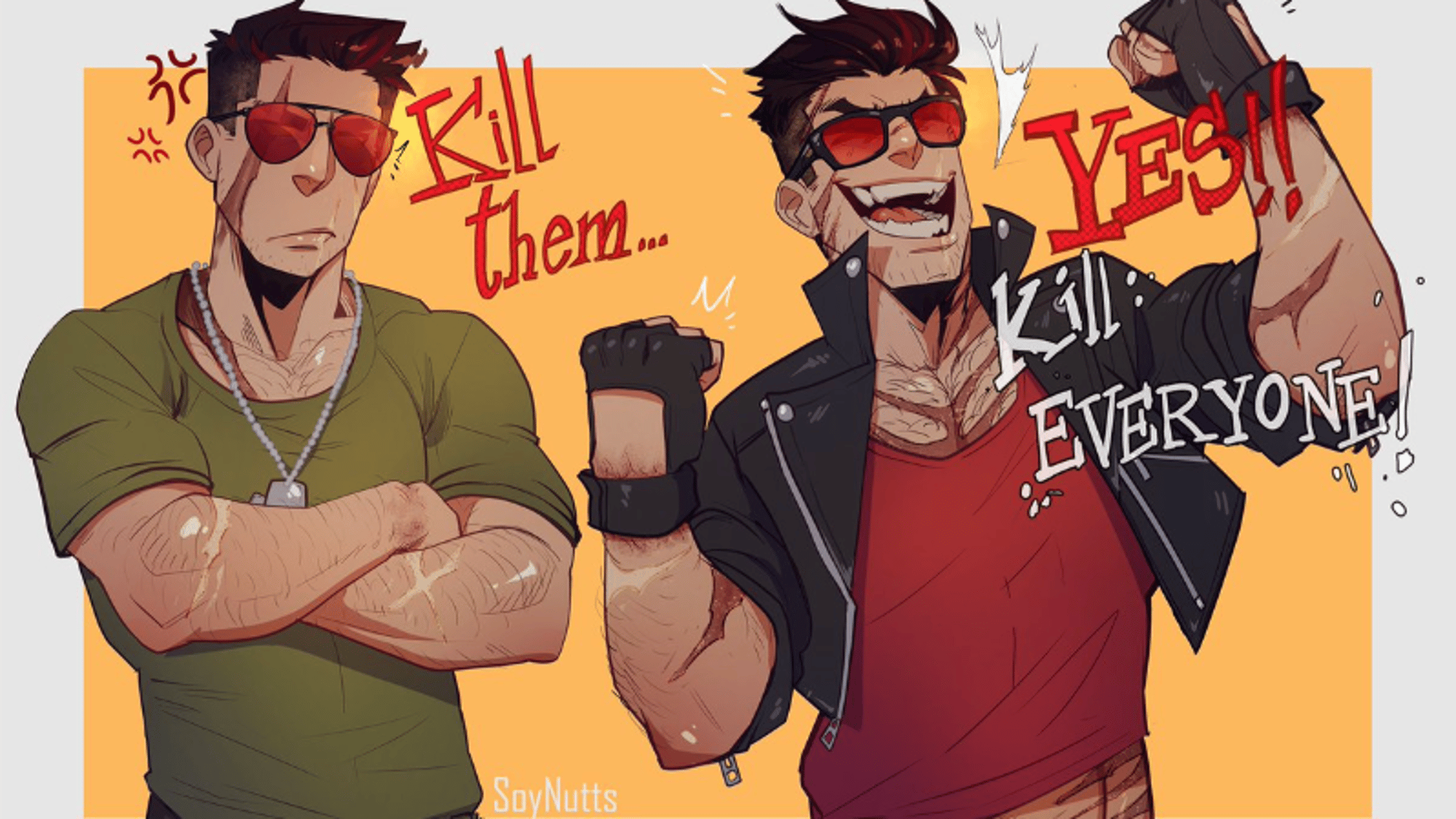 Ares and Mars