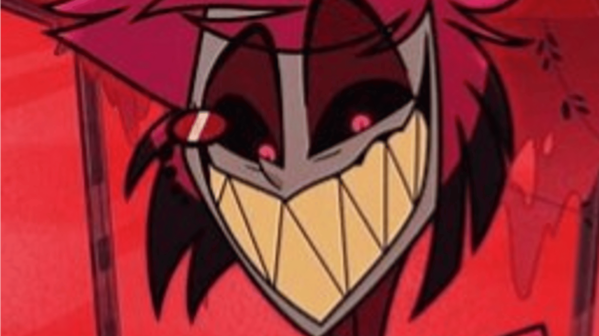 Alastor fighting adam