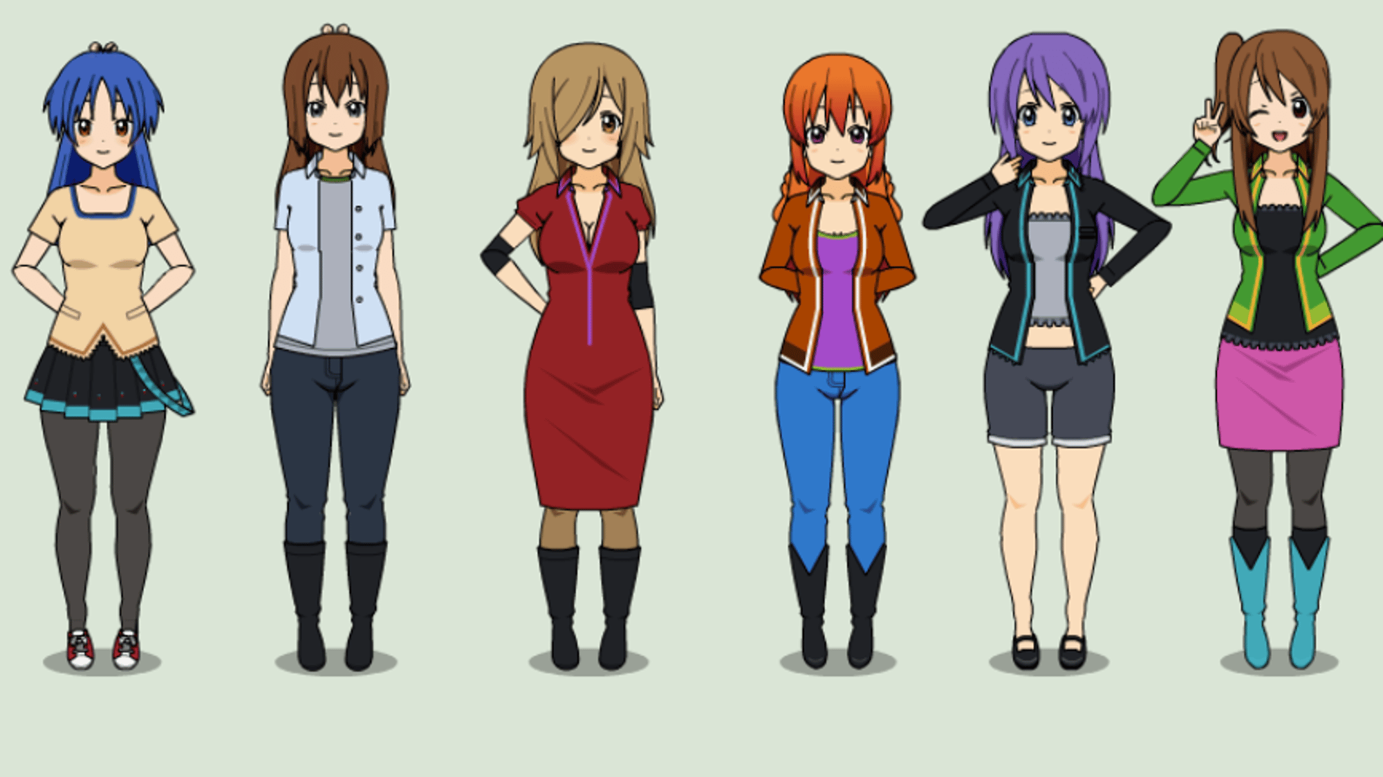 Six friends
