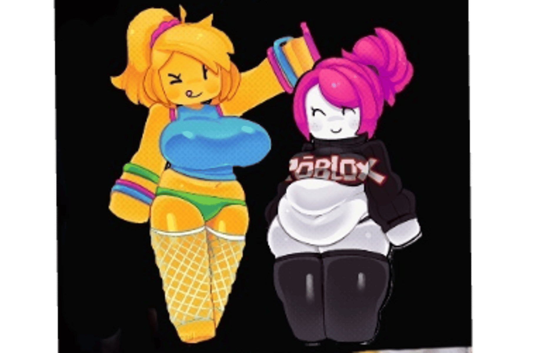 Noob girl & Guest girl