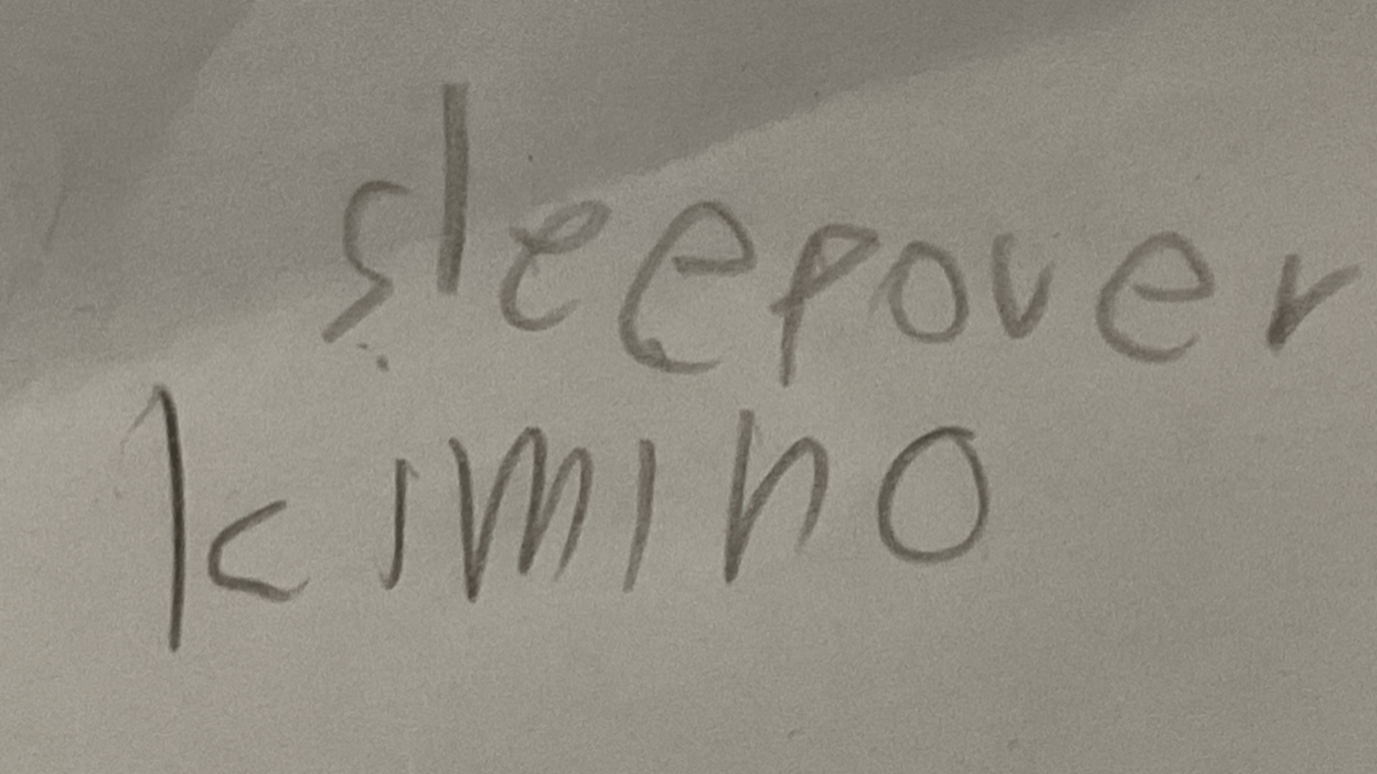 Kimino sleepover forsaken