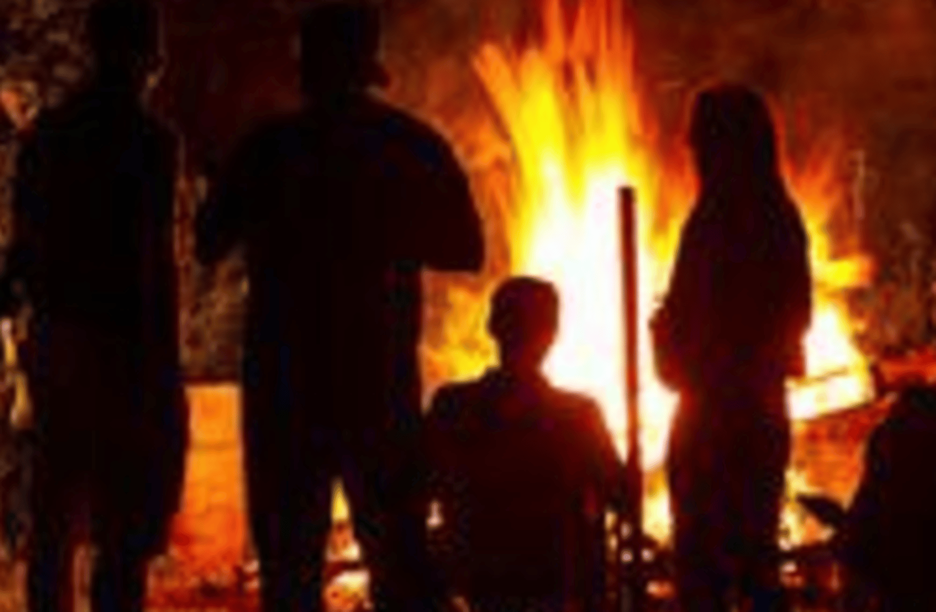 Bonfire with friends