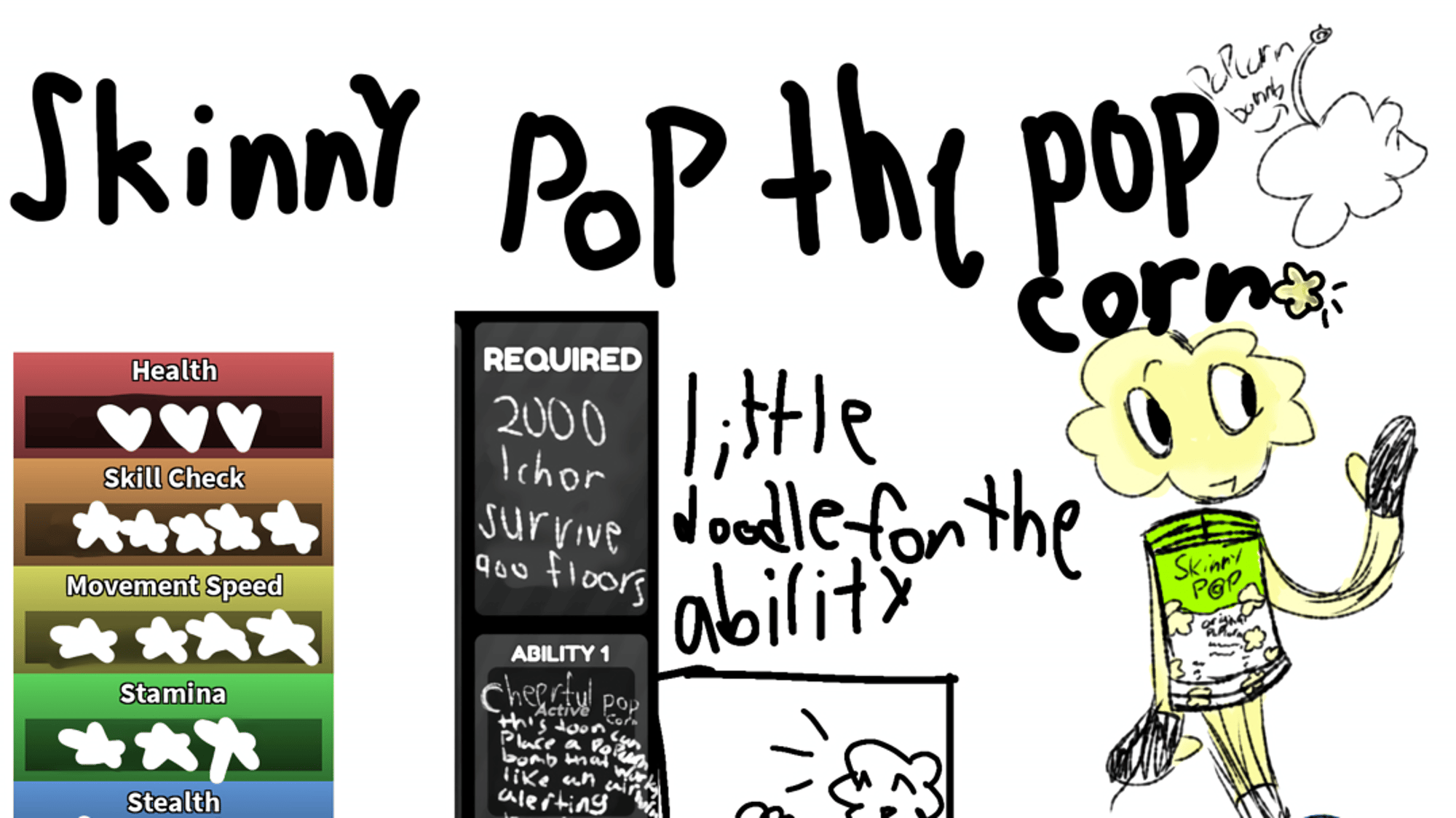 Skinny pop!