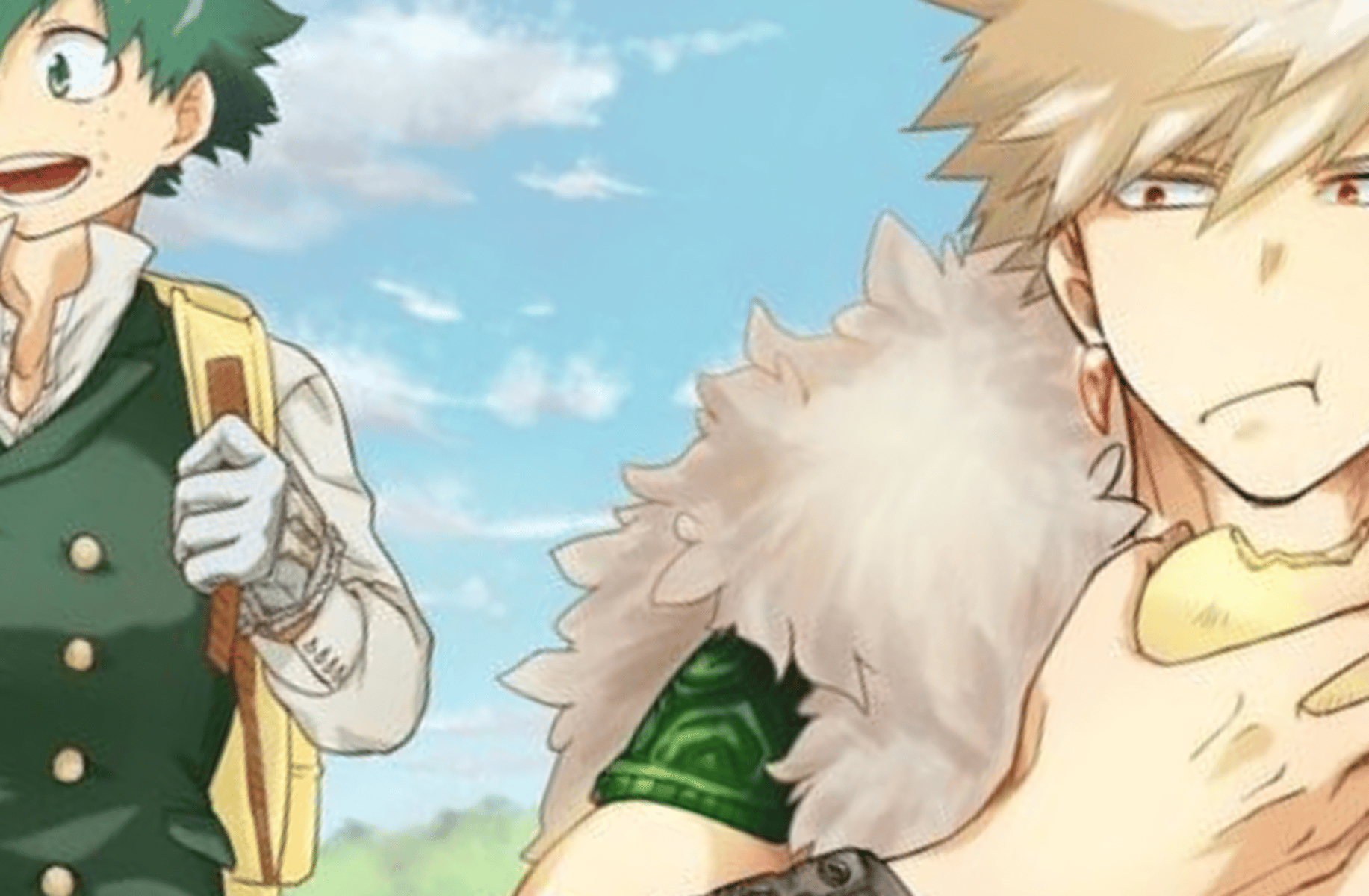 Deku y Bakugou.