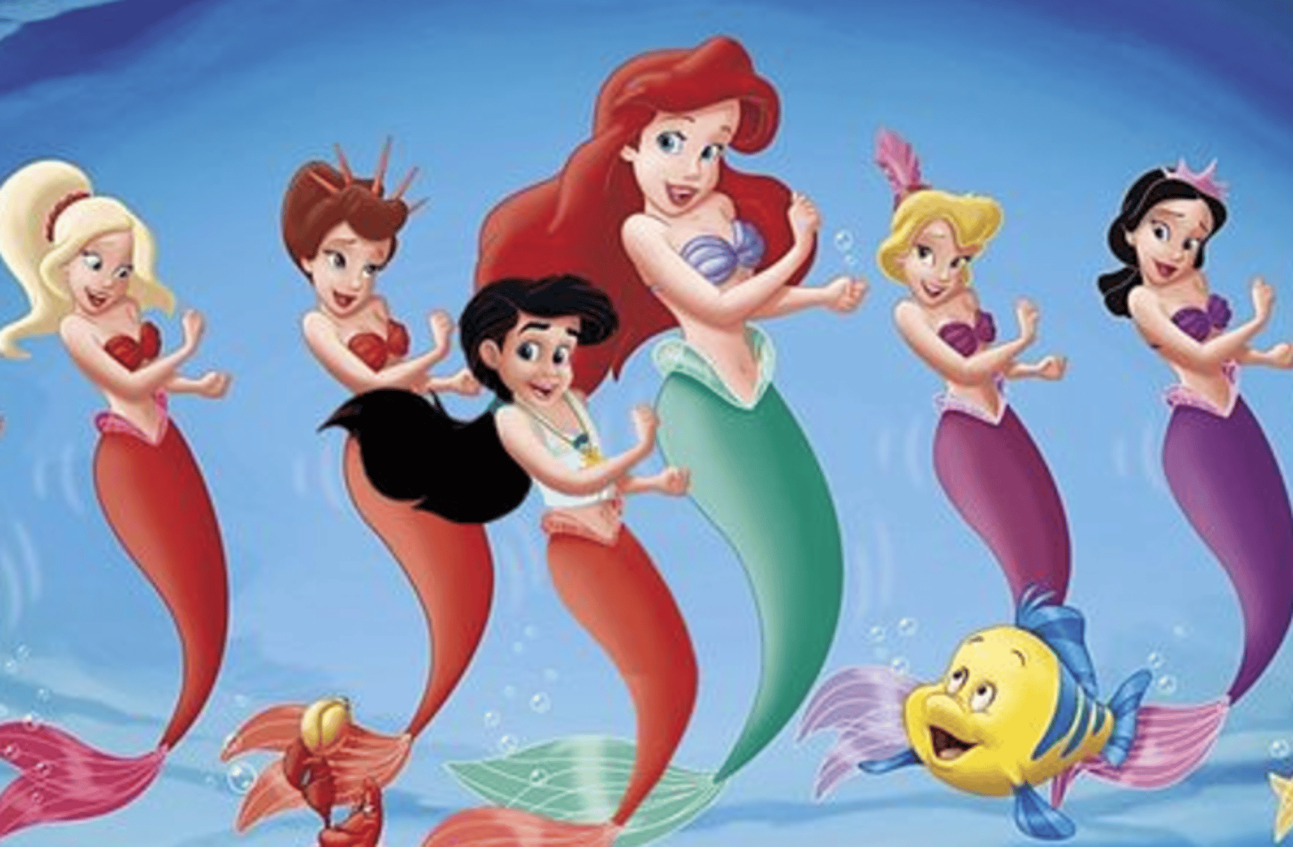 The Little Mermaid Family