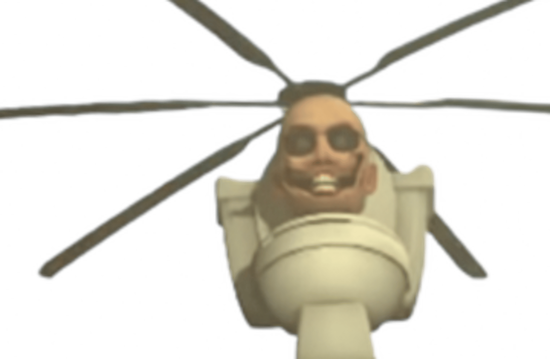 Helicopter Skibidi Toilet