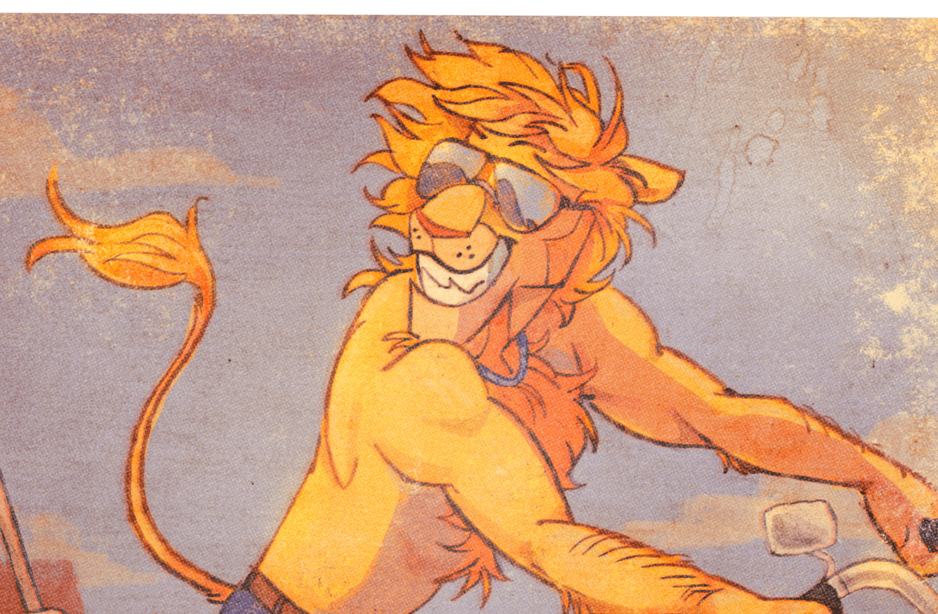 70s Action Lion