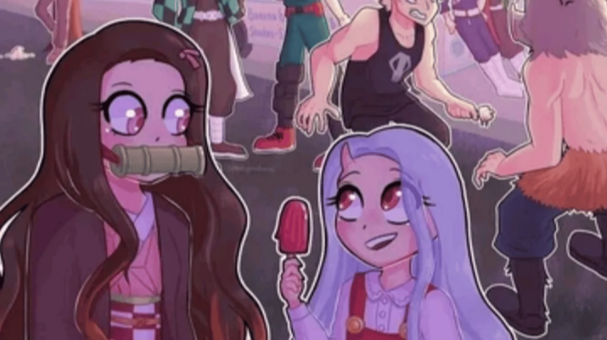 Crossover kny mha