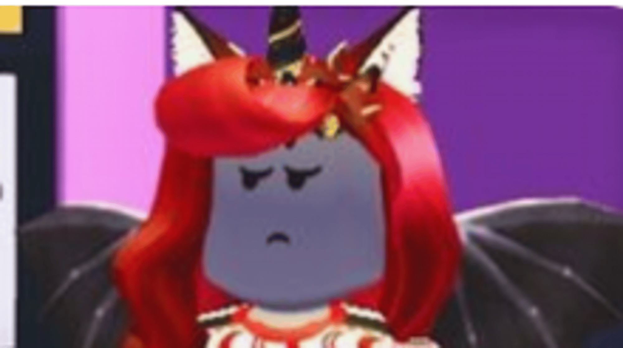 Moody the unicorn twin