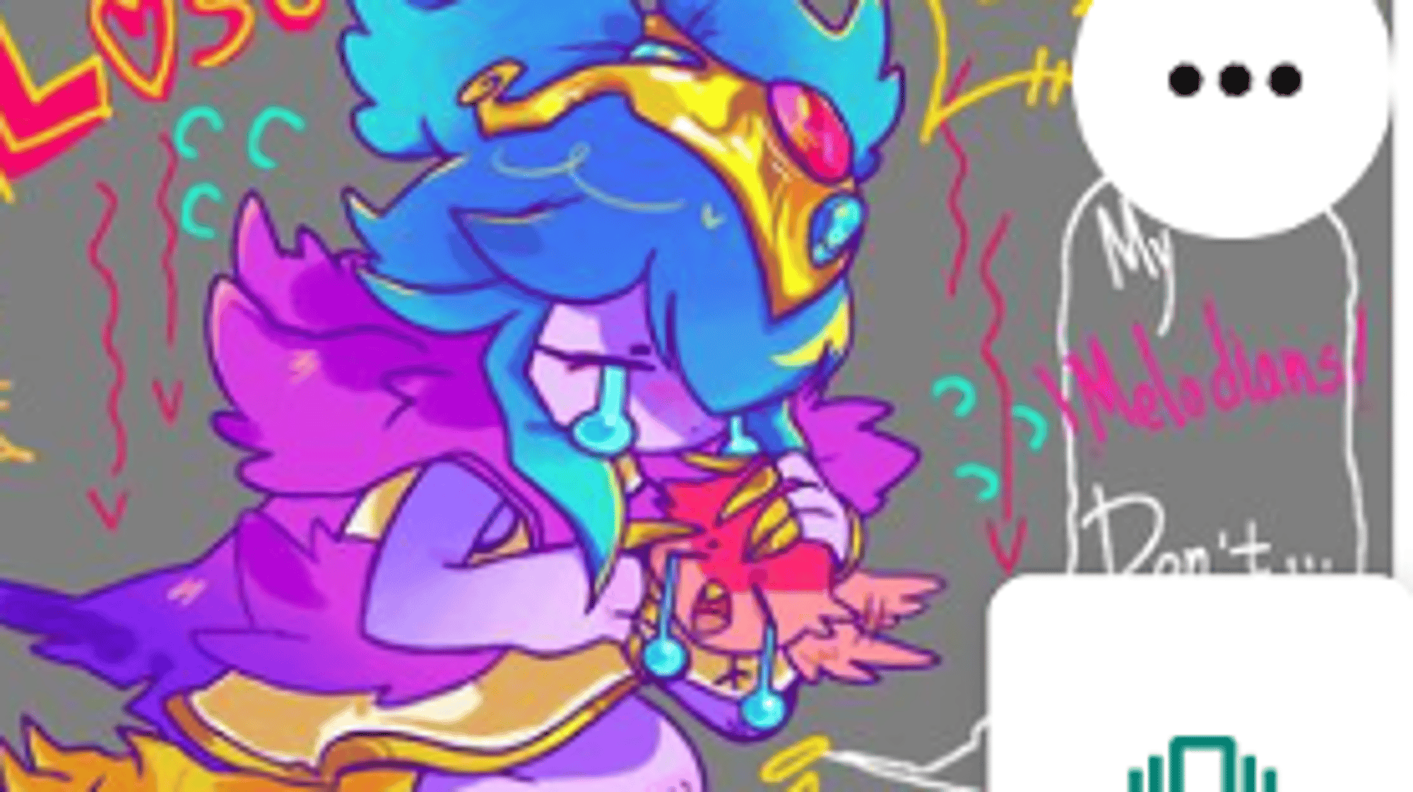 Sad harpy melodie
