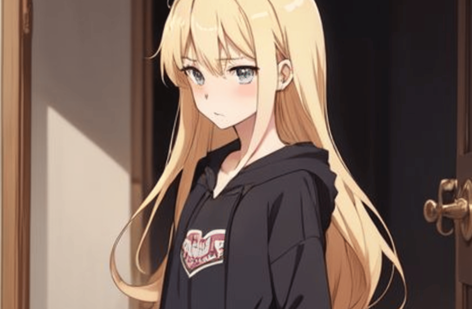 Worried Litte Sister