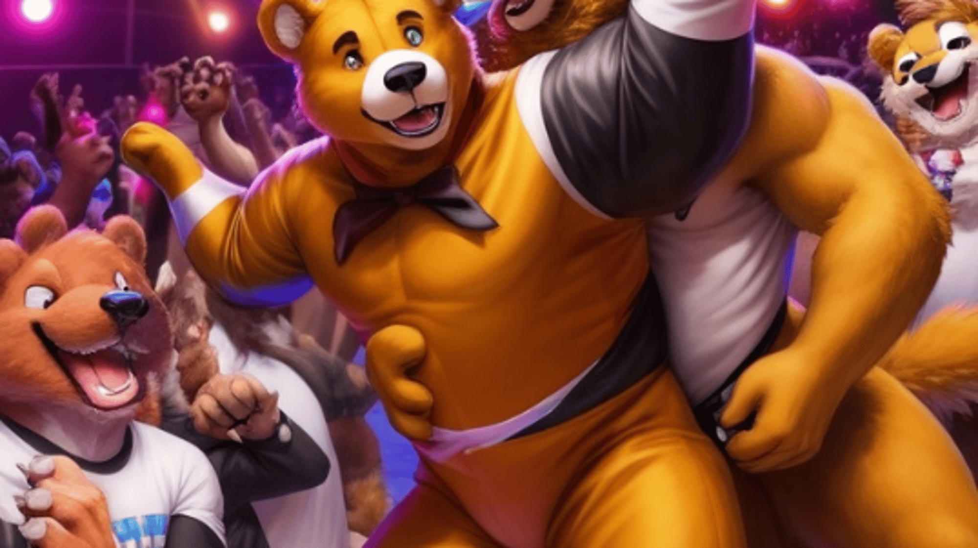 Dancing Bear-Furry+gay