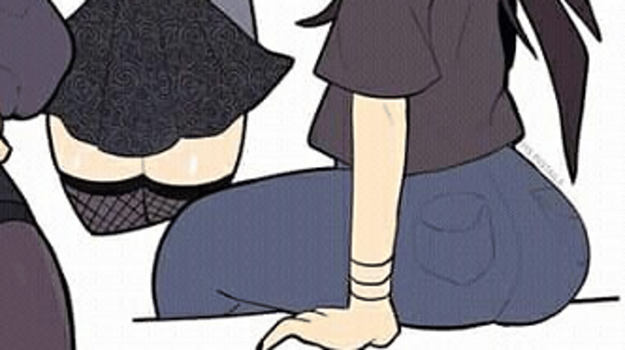 Thicc Goth Femboy