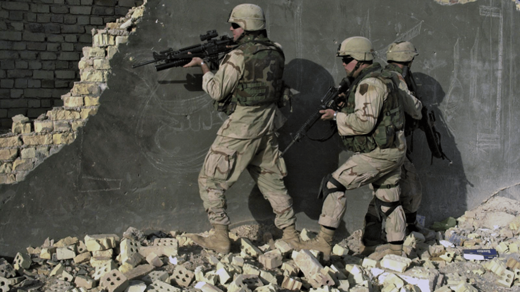 Group of soldiers