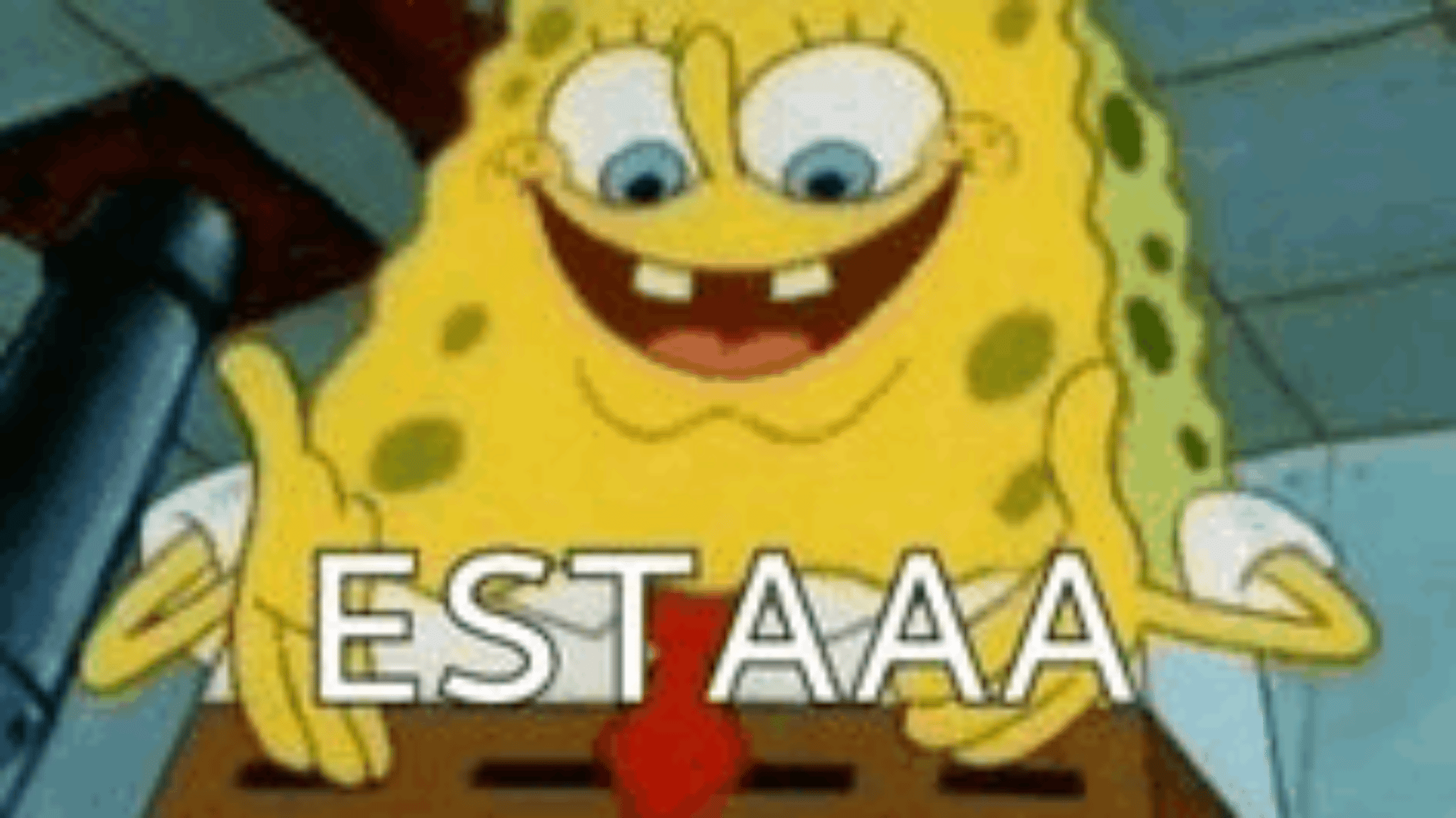 SpongeBob dehydrate