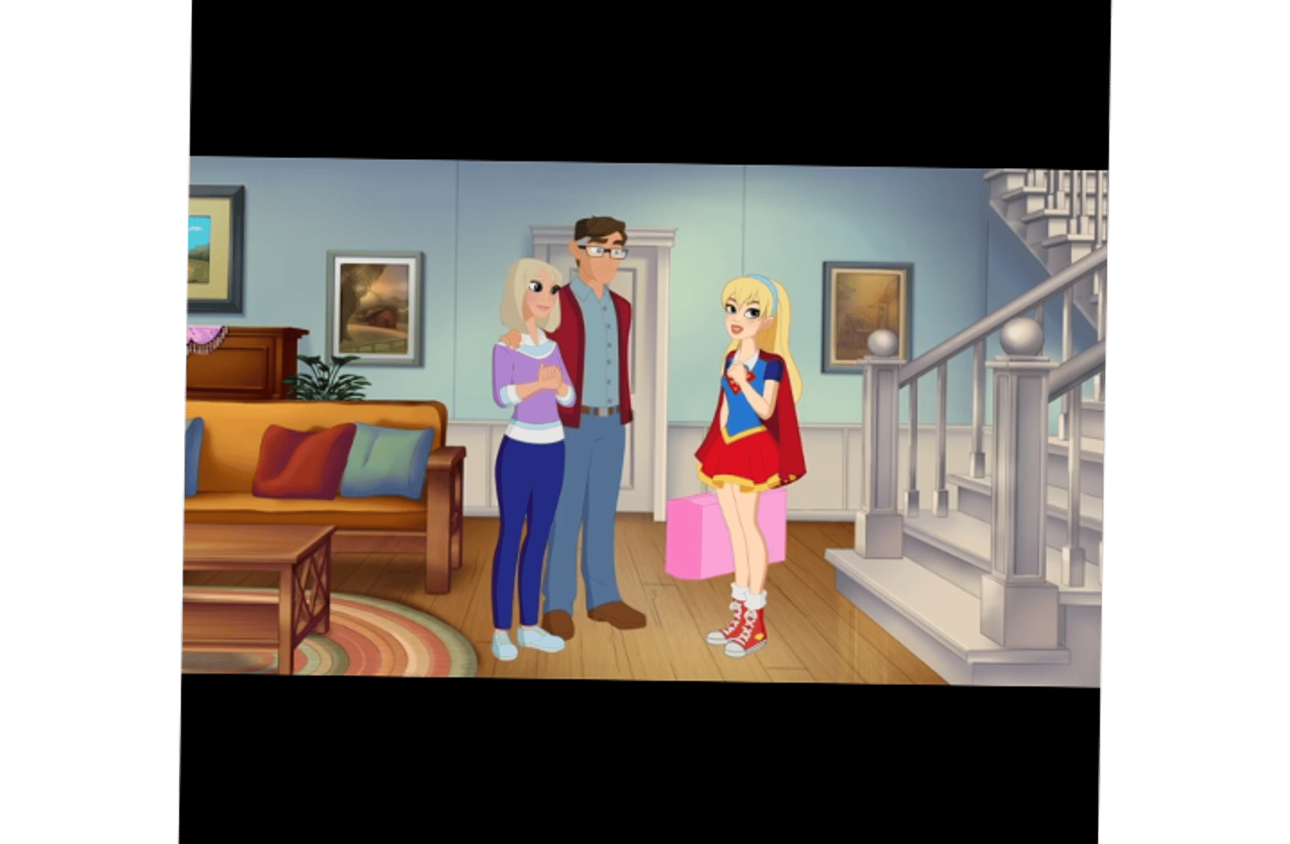 Kara, Martha y John kent