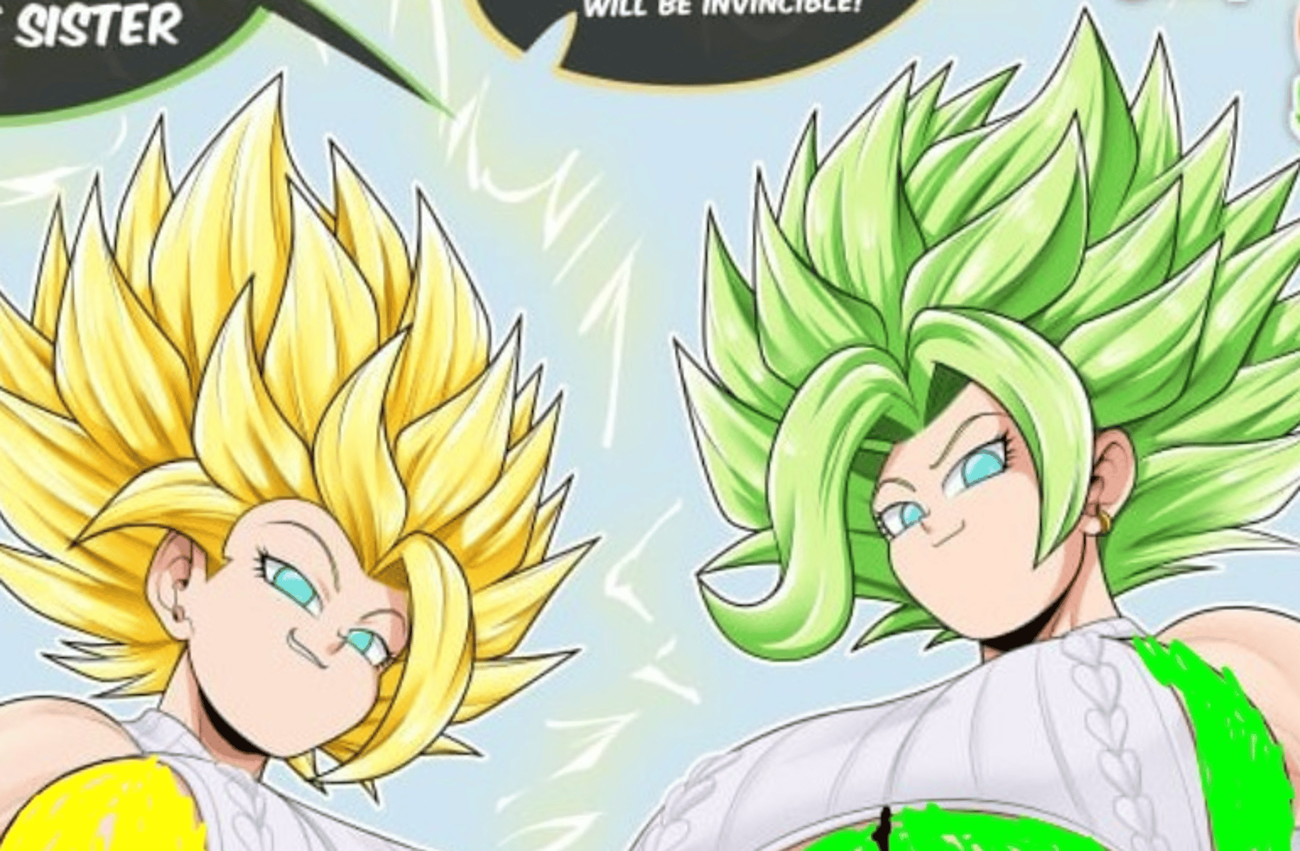 Caulifla and kale