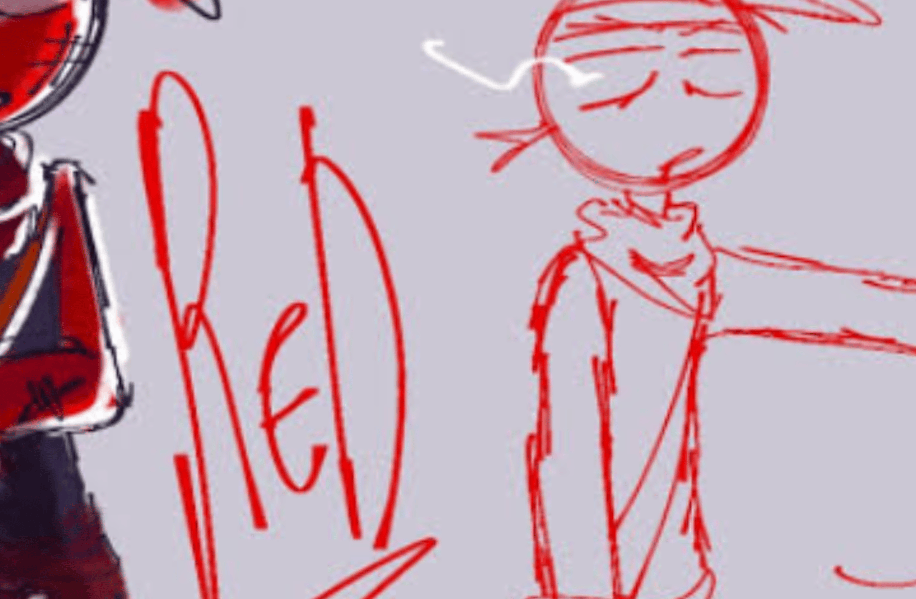 Red stickman [AVA]