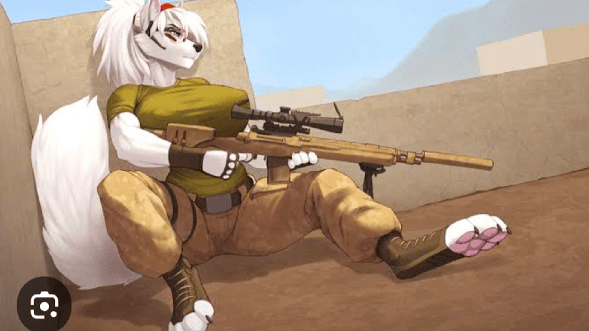 Sarah the soldier