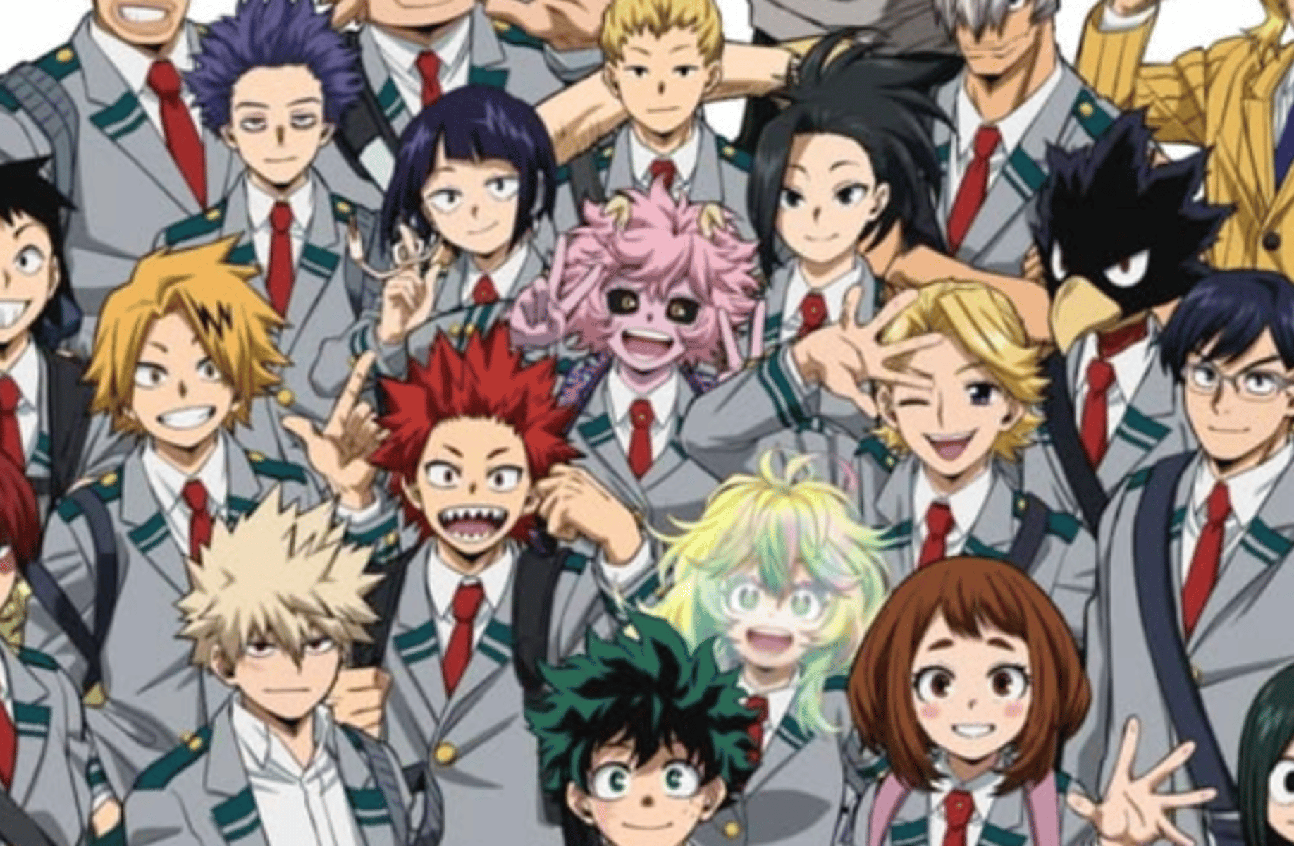 MHA.Class 1-A and teacher