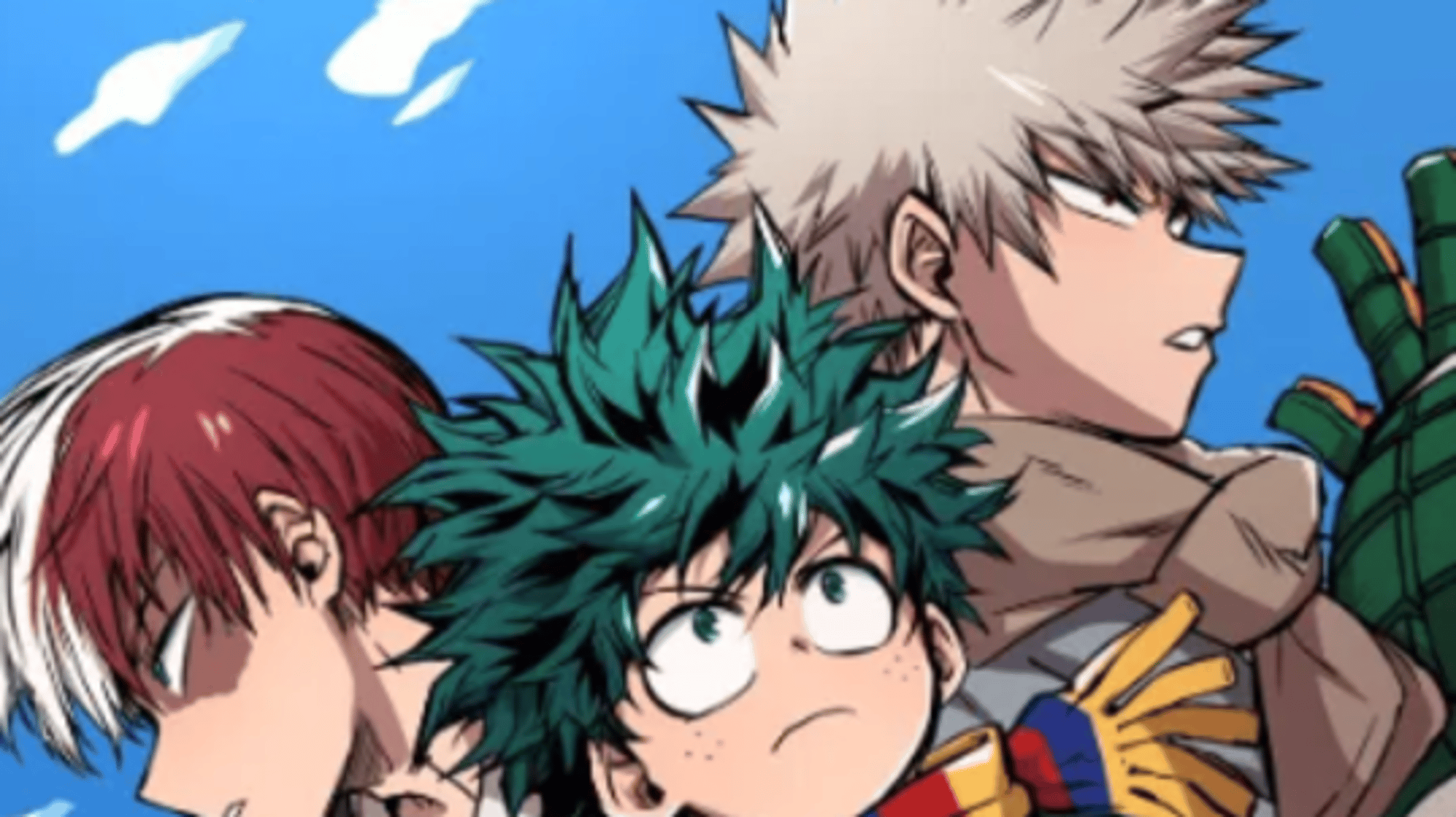 Bakugo, deku and todoroki
