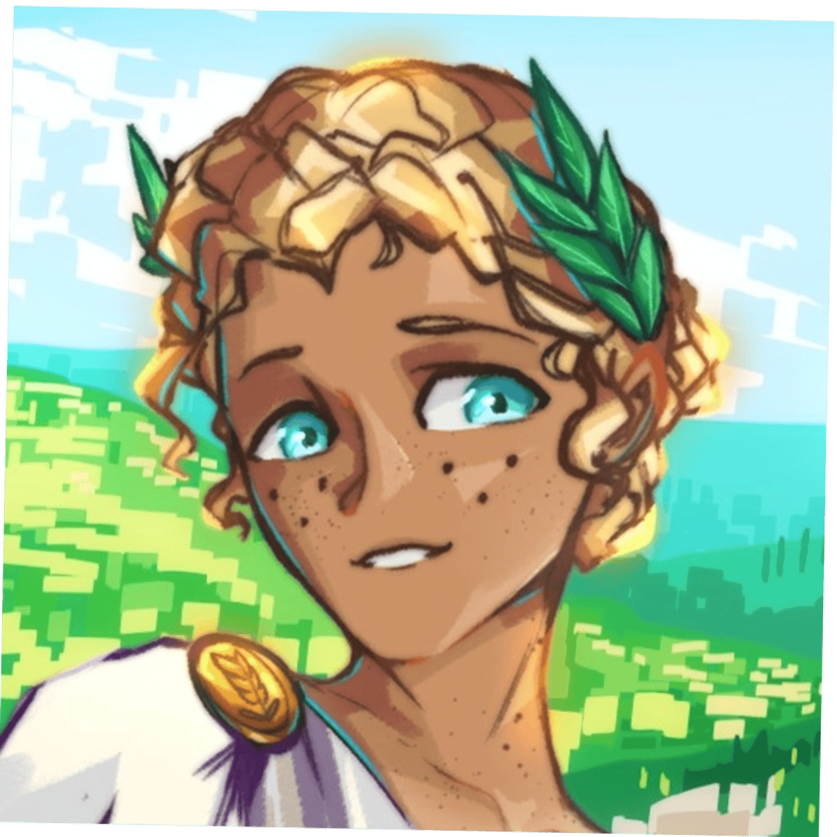 Ancient greek femboy