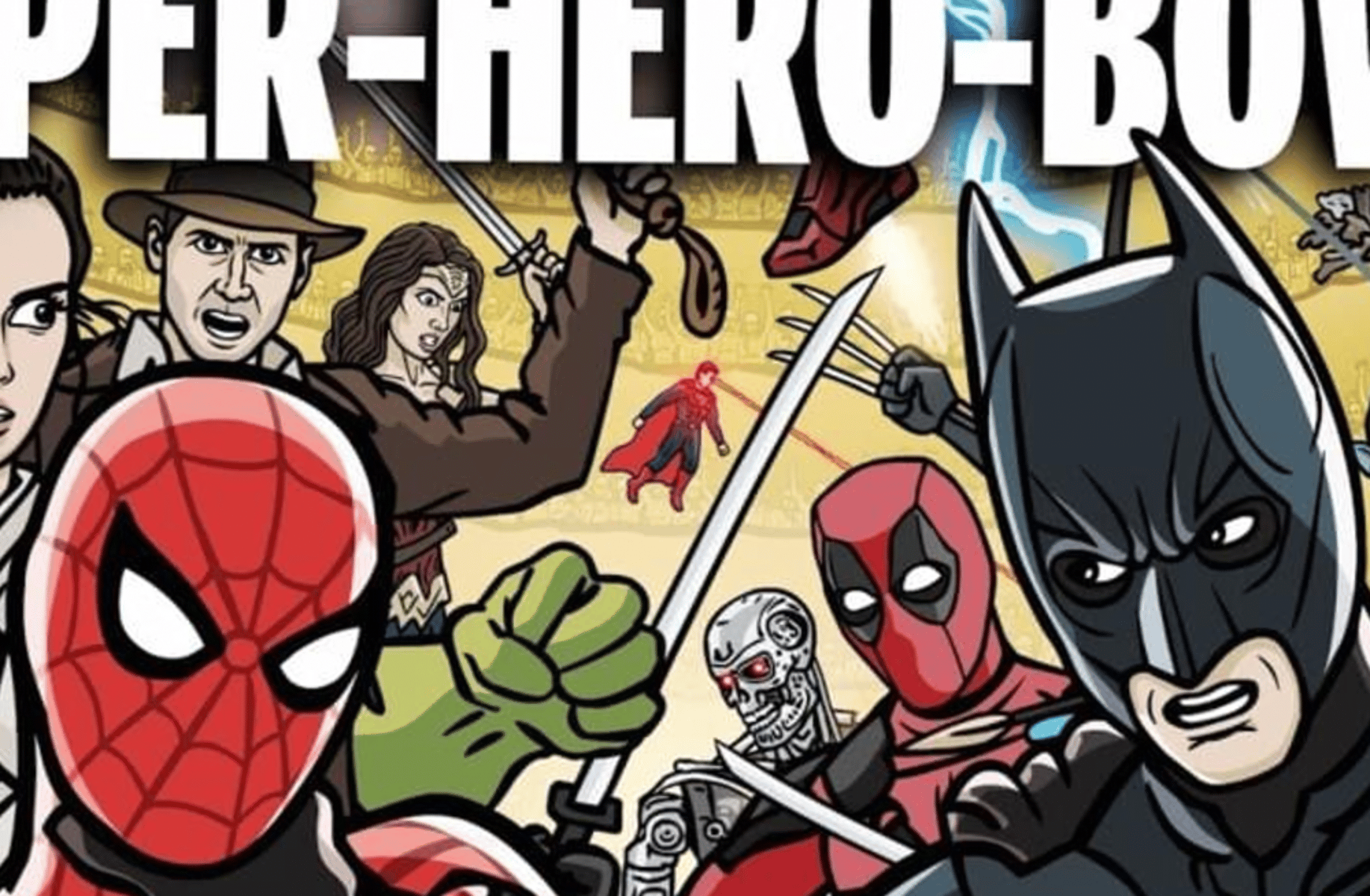 Superhero bowl