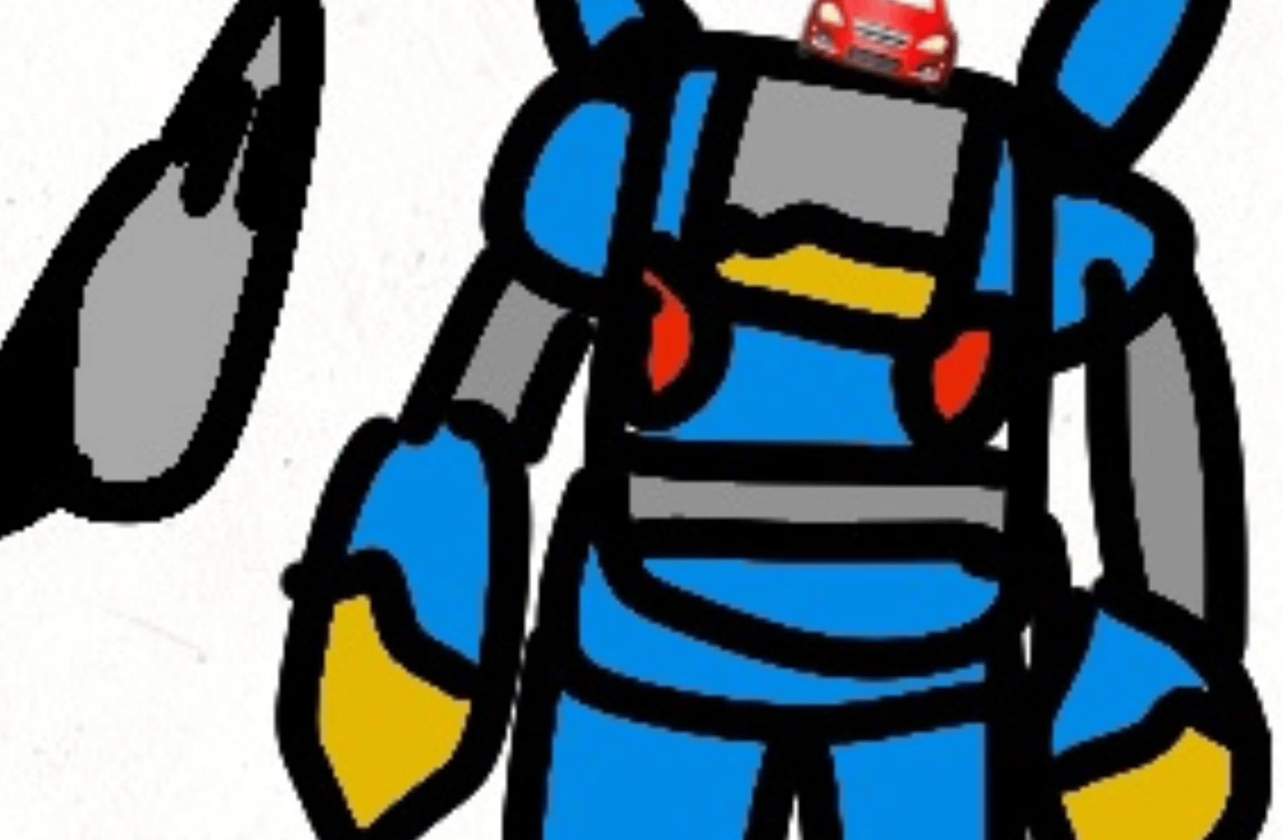 Drawing Megas xlr (Robot)