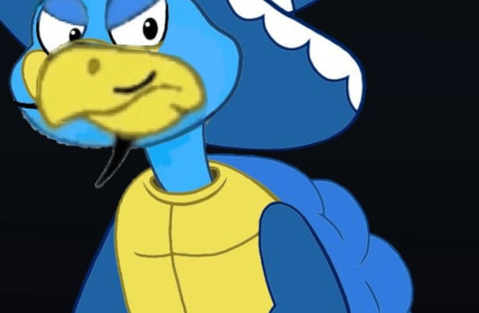 Upset tito turtle