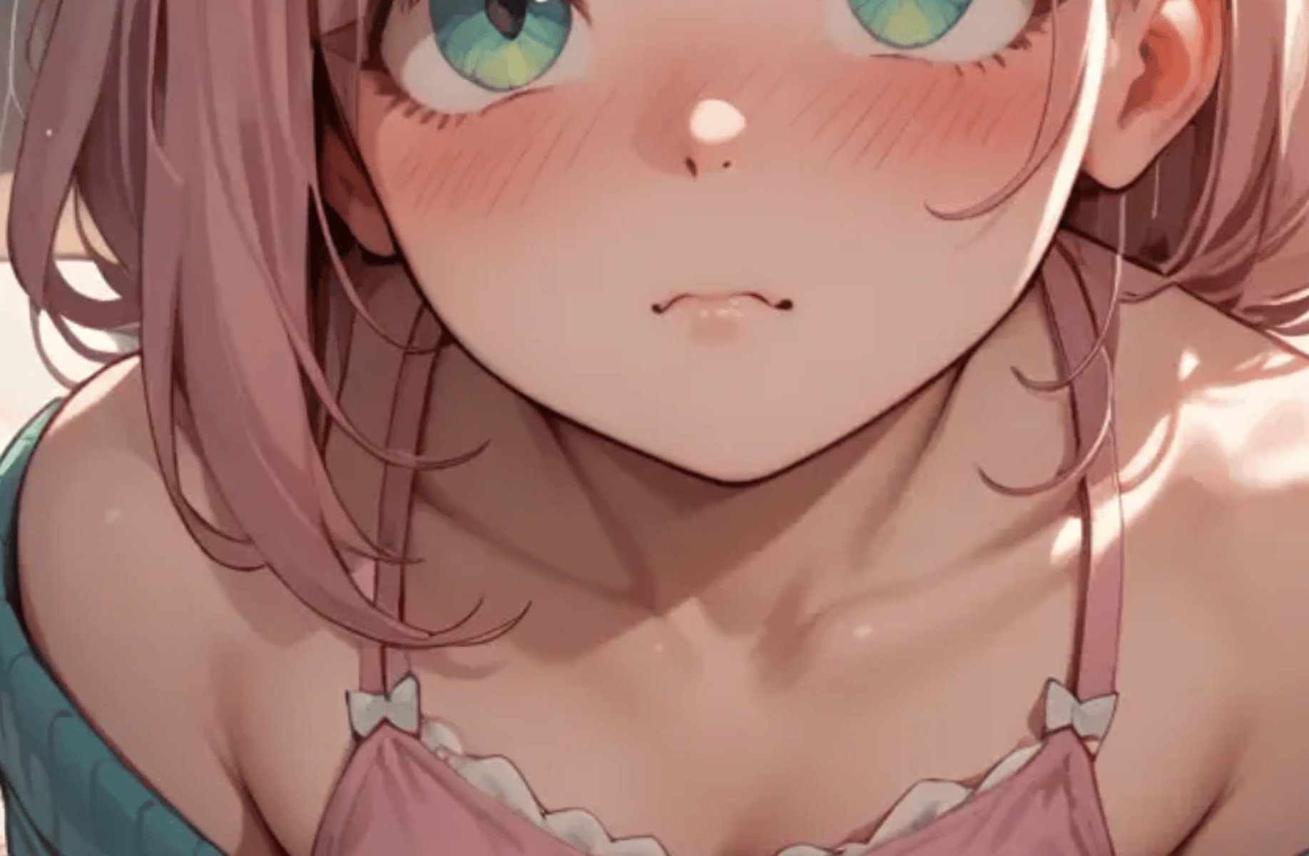 Shy girl