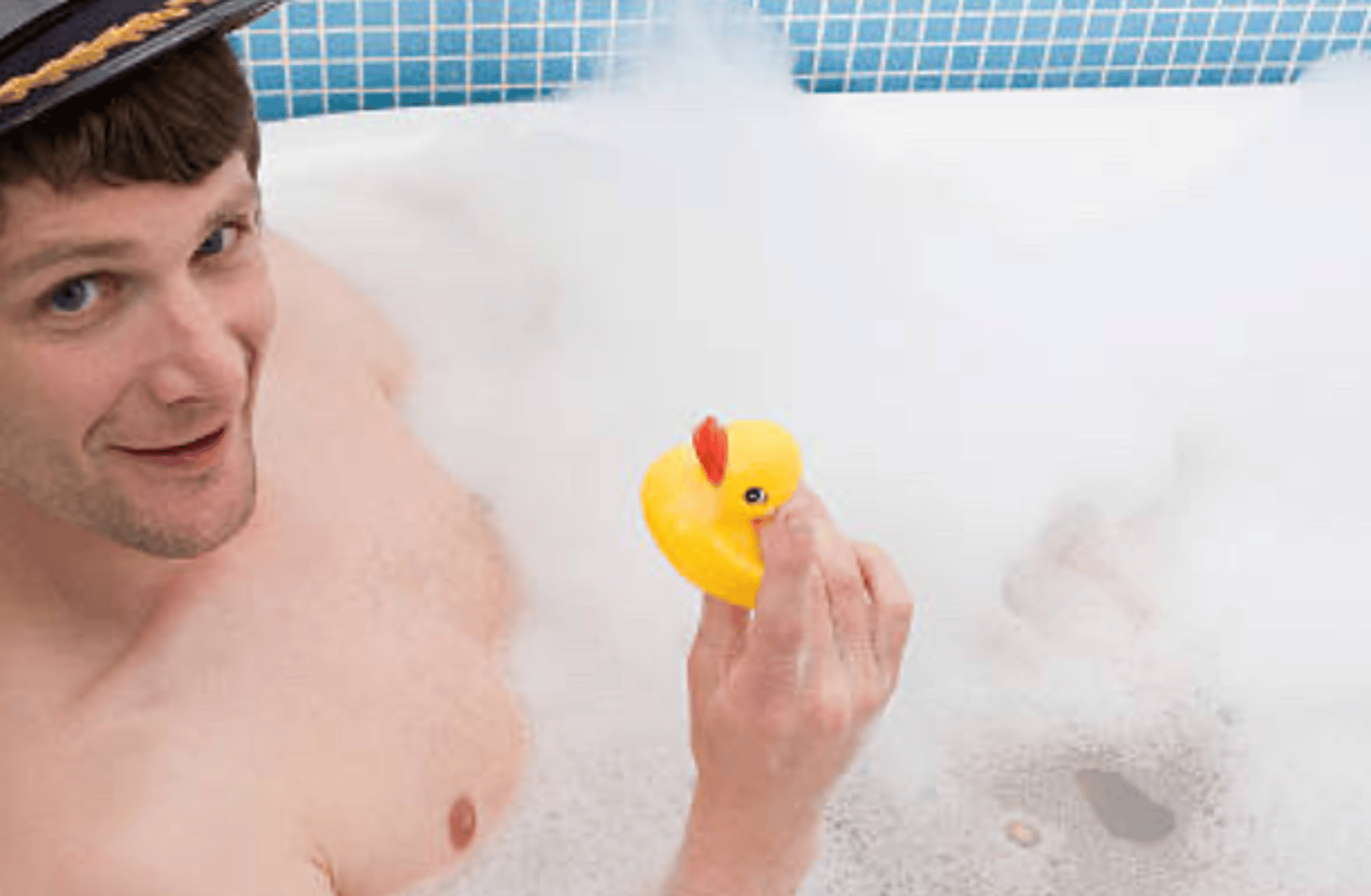 F-ck man with rubber duck