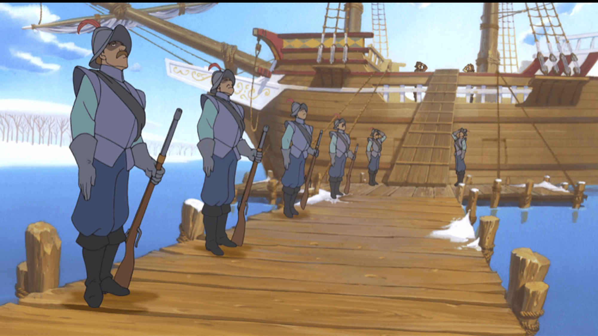 Jamestown settlers
