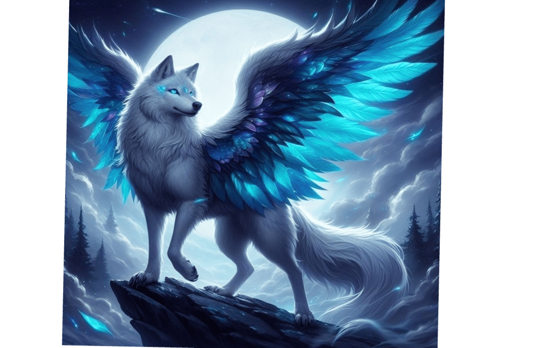 Wolf breeding territory