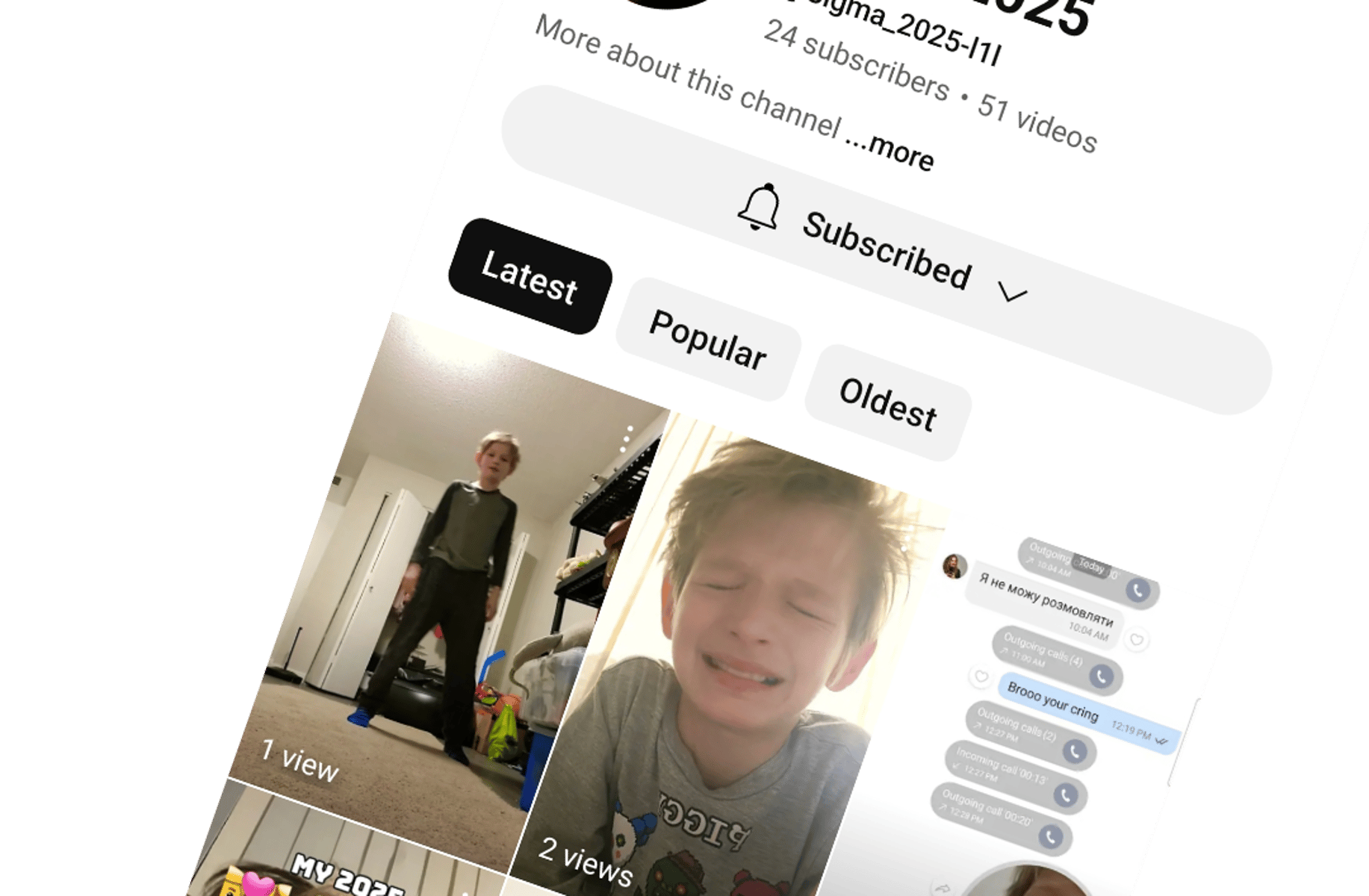 YouTuber @Sigma_2025-l1l