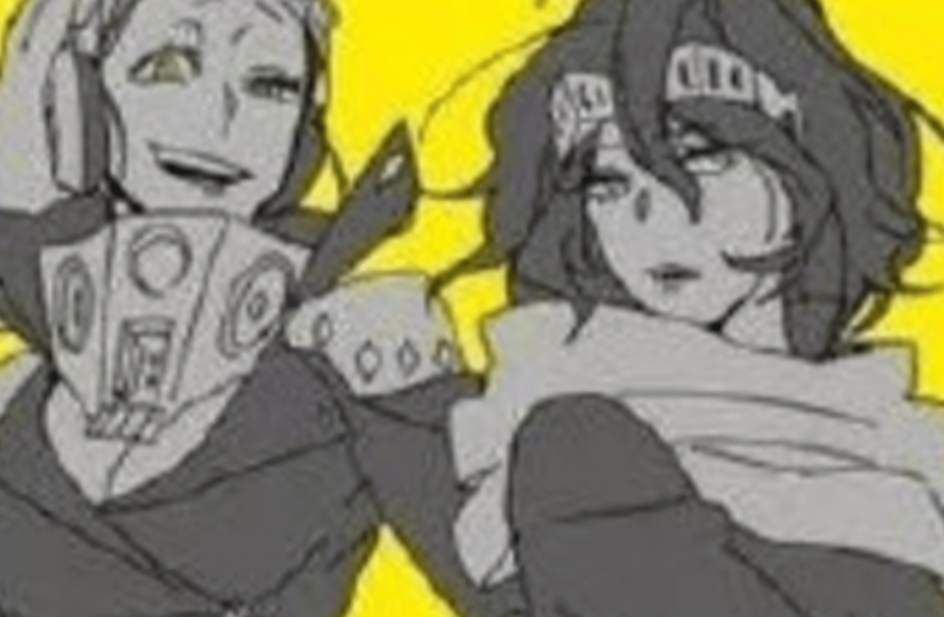 Aizawa and Present Mic