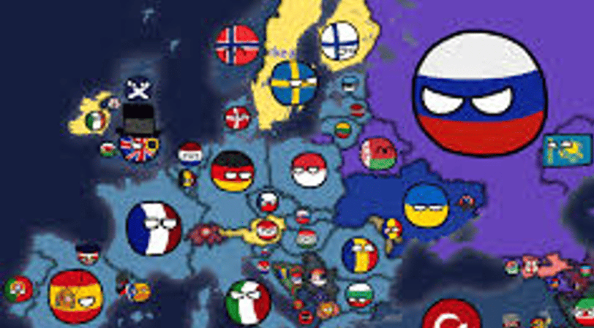 Countryballs europe