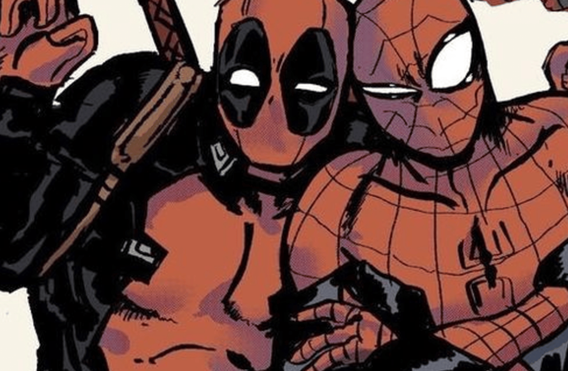 spiderman n deadpool