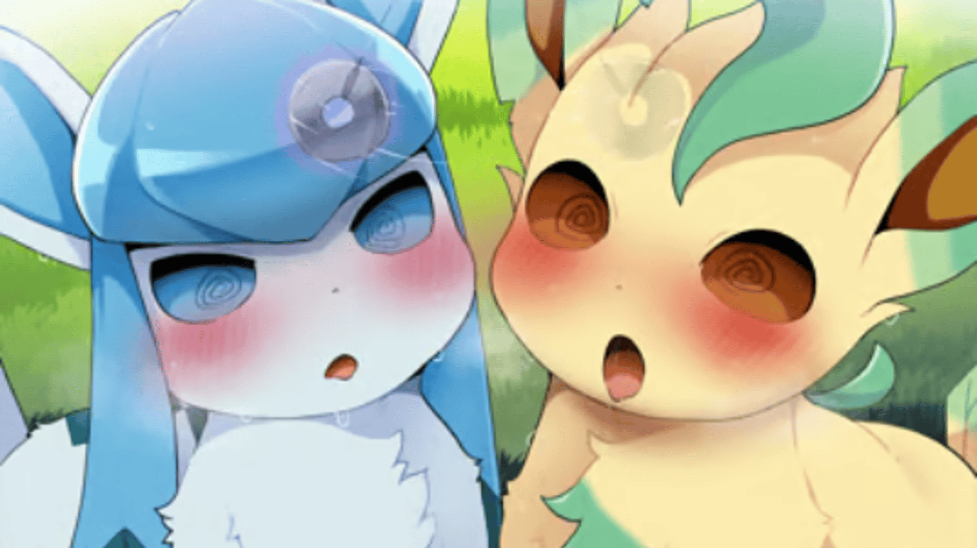 Glaceon and Leafeon