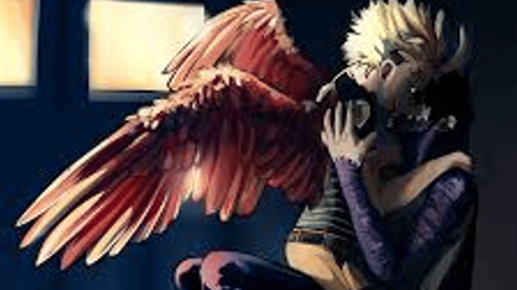 Dabi x Hawks fluff