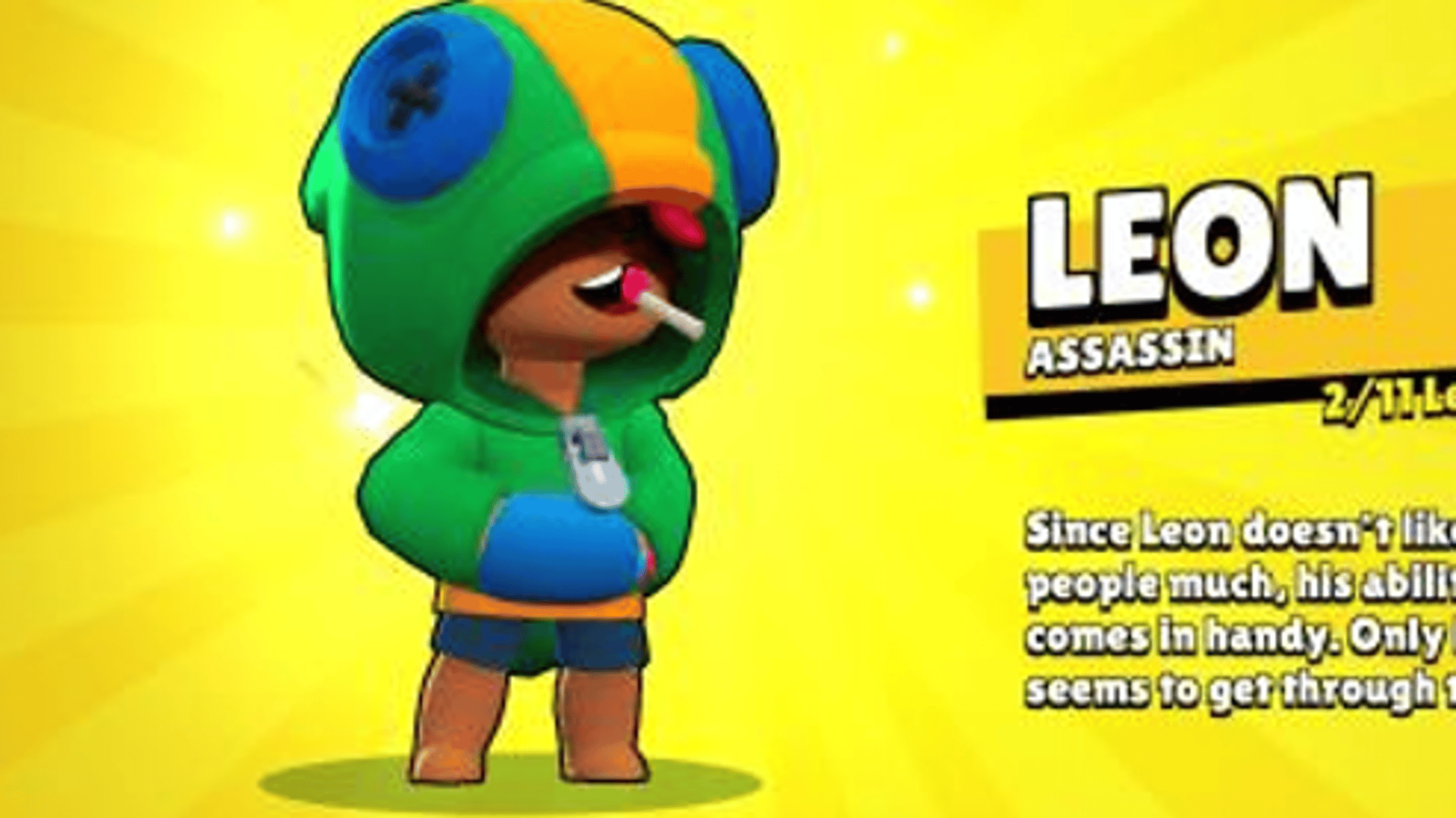 Leon from Brawl Stars