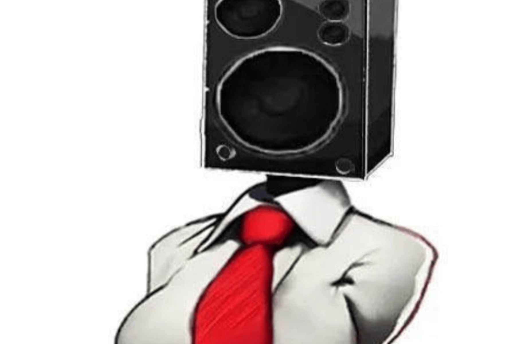 Large speaker woman