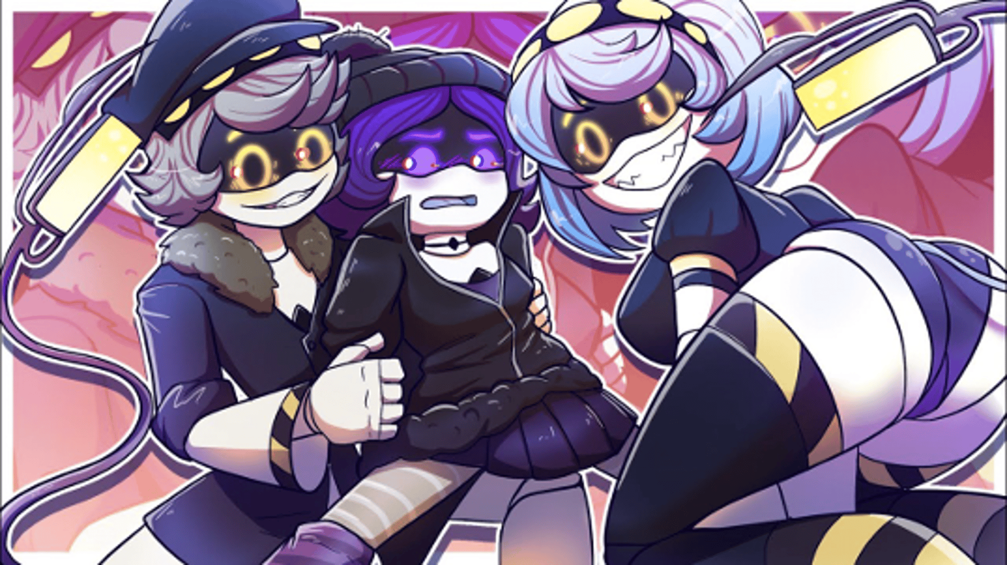 N, V, and Uzi