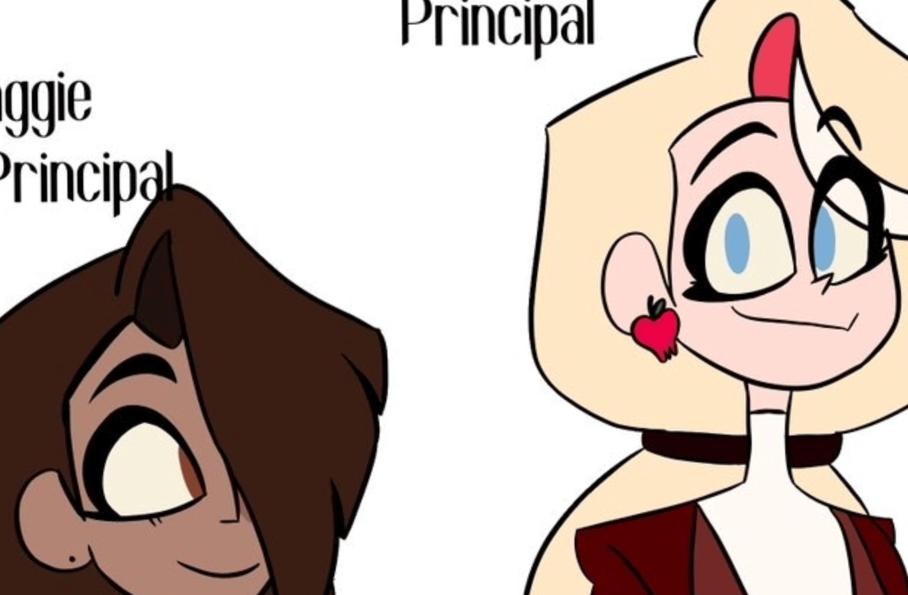 Charlie and Vaggie