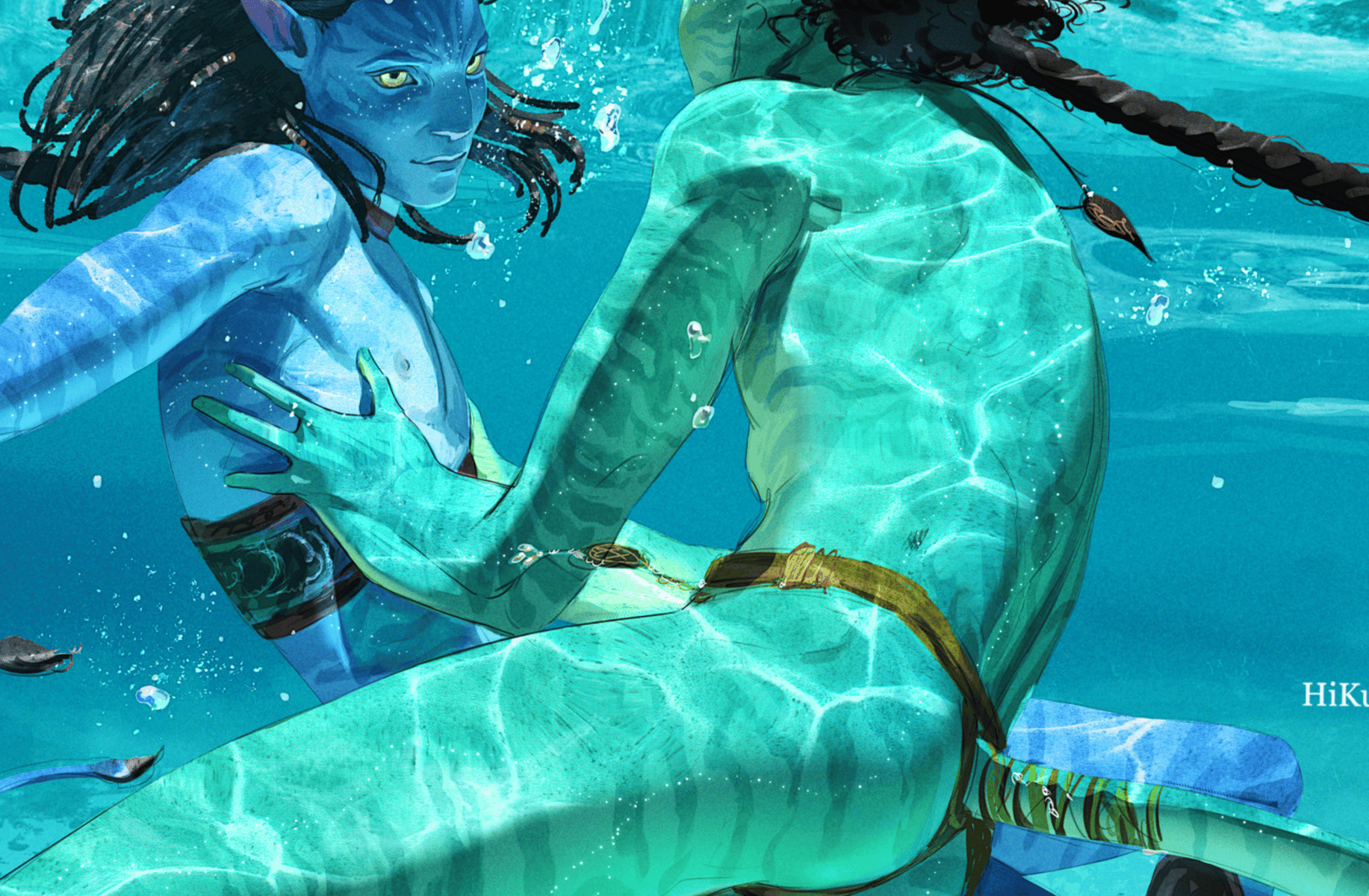 Aonung and Neteyam