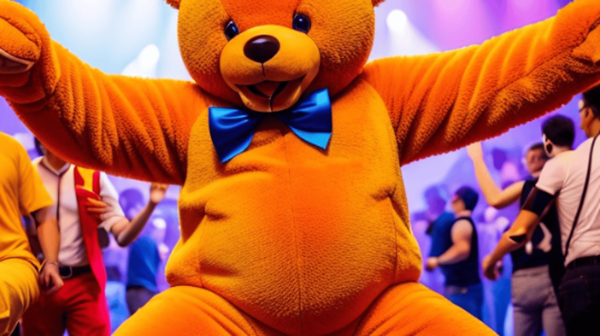Dancing Bear (man on men)