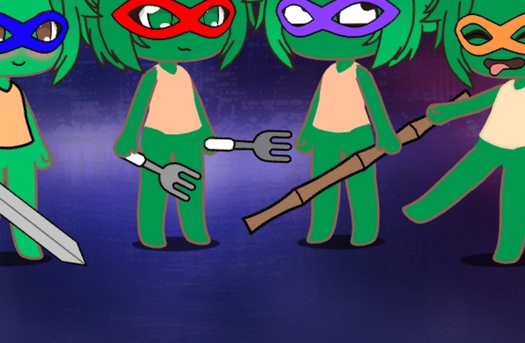 Ninja turtles gacha