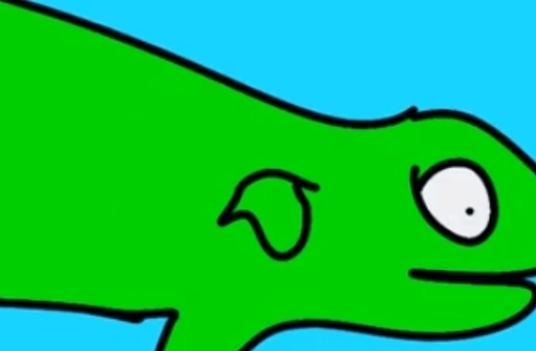 Drawing sea dragon