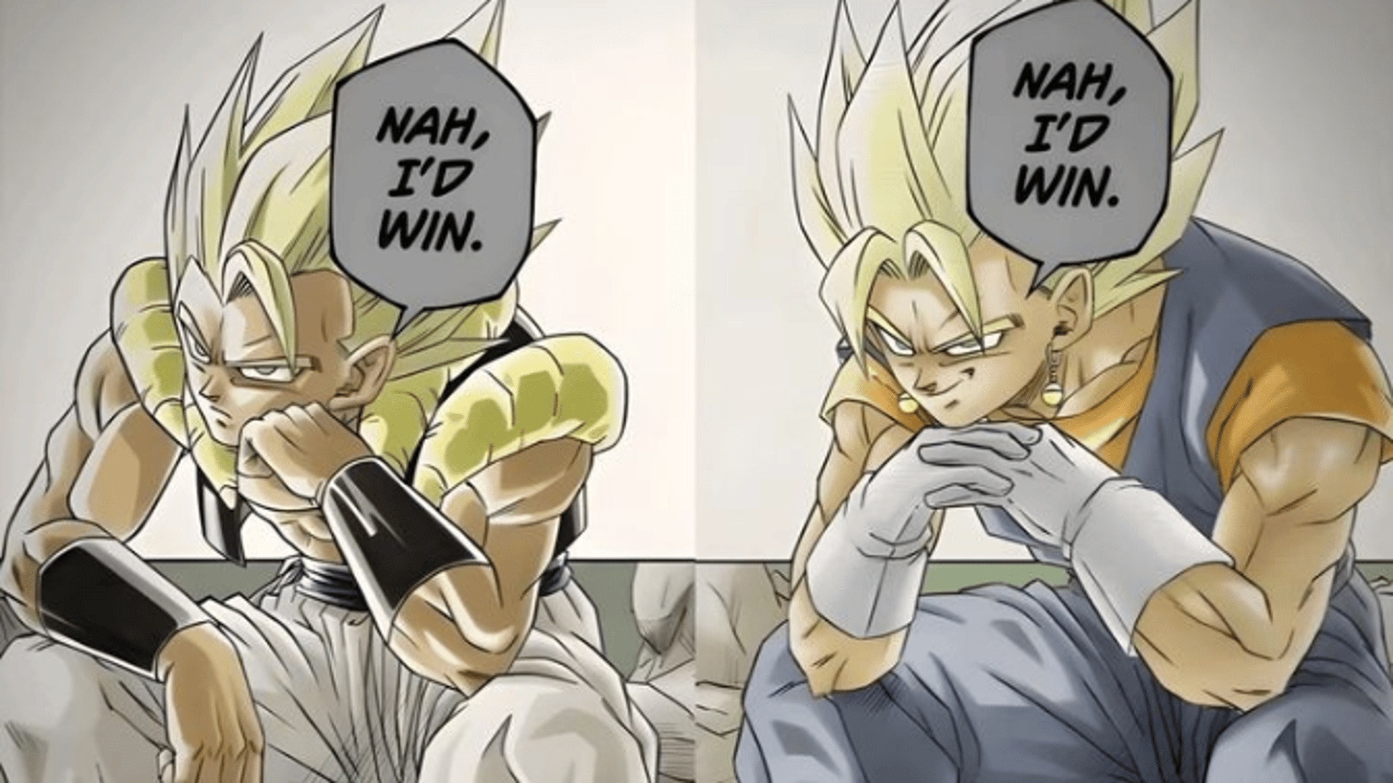 Vegito and Gogeta